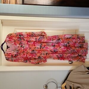 Jessica Simpson floral canopy Bonita dress NWT